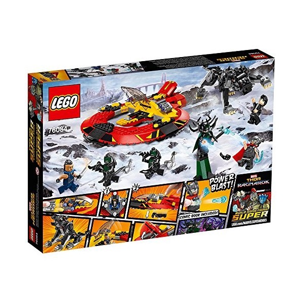 LEGO - 76084 - Jeu de Construction - la Bataille Suprême pour la Survie dAsgard