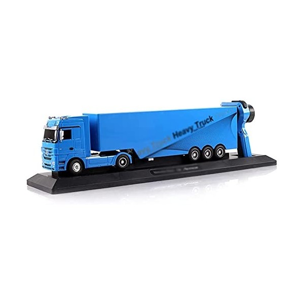 RC Semi Camion Et Remorque Transporteur Électrique Télécommande Enfants Jouet Transporteur Van Véhicule De Transport Prêt à E