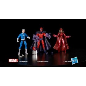 Marvel 80E Anniversaire Legends Series - Edition Collector - Figurines 15 Cm Quicksilver, Magneto & Scarlet Witch de X-Men Ex