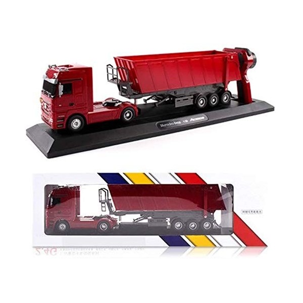 Darenbp Jouet télécommandé pour garçons 8 canaux 2,4 GHz RC Camion à Benne basculante Télécommande Génie Electrique Modèle Ca