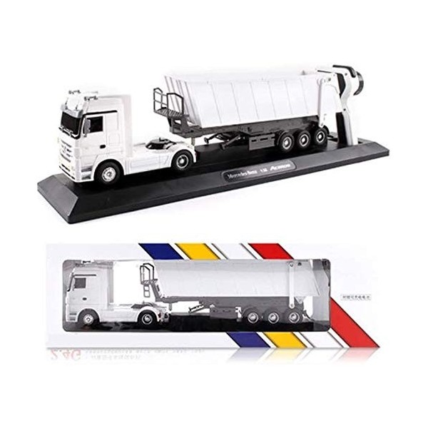 Darenbp Jouet télécommandé pour garçons 8 canaux 2,4 GHz RC Camion à Benne basculante Télécommande Génie Electrique Modèle Ca