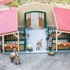 Schleich 42195 Ecurie avec chevaux, dès 3 ans, Farm World - coffret, 57 x 14 x 38 cm