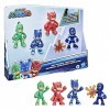 PJ Masks Kit de Figurines daction phosphorescentes pour Enfants à partir de 3 Ans, F2836