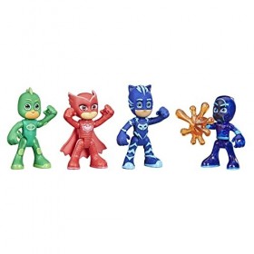 PJ Masks Kit de Figurines daction phosphorescentes pour Enfants à partir de 3 Ans, F2836
