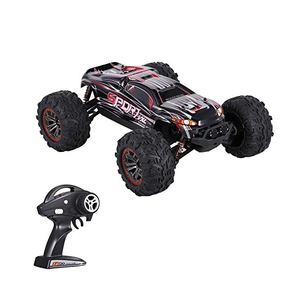 ZOTTEL Camion RC Tout-Terrain 1:10 4X4 À Grande Vitesse, Jouets Tout-Terrain pour Véhicule Tout-Terrain Électrique RC, Camion