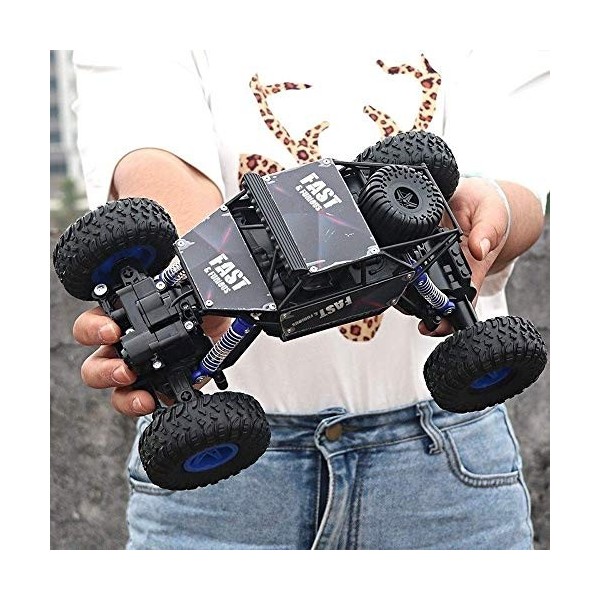 Voitures télécommandées, 4x4 Crawlers Enfants Véhicule tout-terrain adulte Rechargeable Bigfoot Escalade Jouet de passe-temps