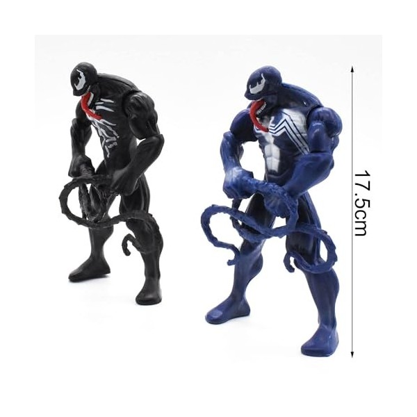 BSNRDX Titan-Hero Series Figure 2PCS Figurine Articulée Titan Hero Figurine de Collection Anime Action Figure de 17 cm pour E