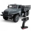 CHENBAI Buggy radiocommandé 2.4G, camionnette Militaire 6WD RC, camions Lourds 1/12 RC, chenilles à Haute Vitesse pour Enfant