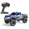 QIYHBVR RC Camion Télécommande Rock Crawler Véhicules De Course Tout-Terrain 1:10 2.4G 4WD Offroad RC Crawler Camion Enfants 