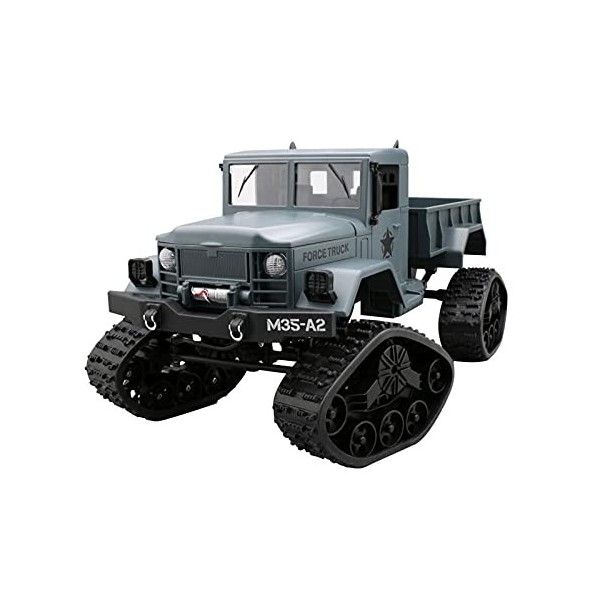 Voiture RC, Voitures électriques de Montagne Tout-Terrain RC, Camion Militaire Tout-Terrain télécommandé, 1/14 2.4G 4WD Camio