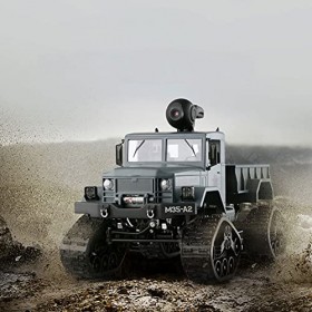 Voiture RC, Voitures électriques de Montagne Tout-Terrain RC, Camion Militaire Tout-Terrain télécommandé, 1/14 2.4G 4WD Camio