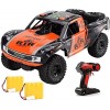 Grand camion monstre à léchelle 1:8, voiture télécommandée étanche 2,4 GHz, véhicule tout-terrain amphibie RC Cars 4WD avec 