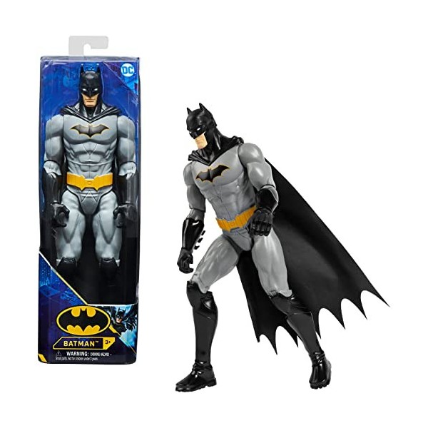 DC Comics Batman - Figurine Batman 30 CM 2022 Figurine Batman Articulée De 30 - Revivez Les Aventures De lhomme Masqué Ou Cr