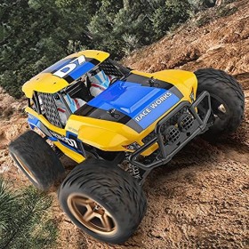 HEBXMF 1/12 Scale Electric Remote Control Car 2.4G Independent Shock Absorber RC Vehicle 4WD Tout-Terrain Escalade RC Camion 