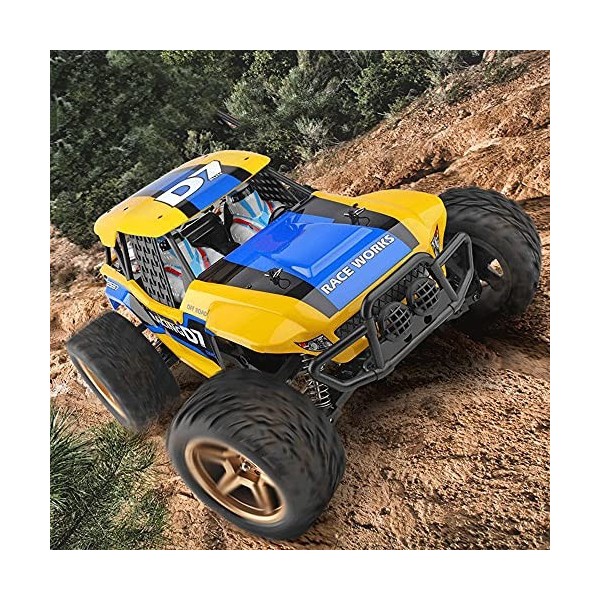 HEBXMF 1/12 Scale Electric Remote Control Car 2.4G Independent Shock Absorber RC Vehicle 4WD Tout-Terrain Escalade RC Camion 