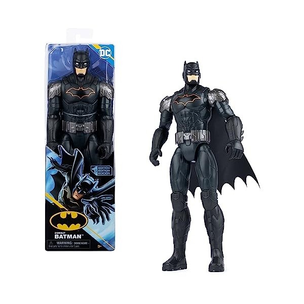 DC Comics Batman - Figurine Batman 30 CM 2022 Figurine Batman Articulée De 30 - Revivez Les Aventures De lhomme Masqué Ou Cr