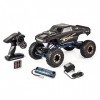 Carson 500404214 1:10 X-Crawle Pro 2.0 100% RTR - Chenille XL RC Robuste, 4x4, Axes pivotants, amortisseurs réglables à Press