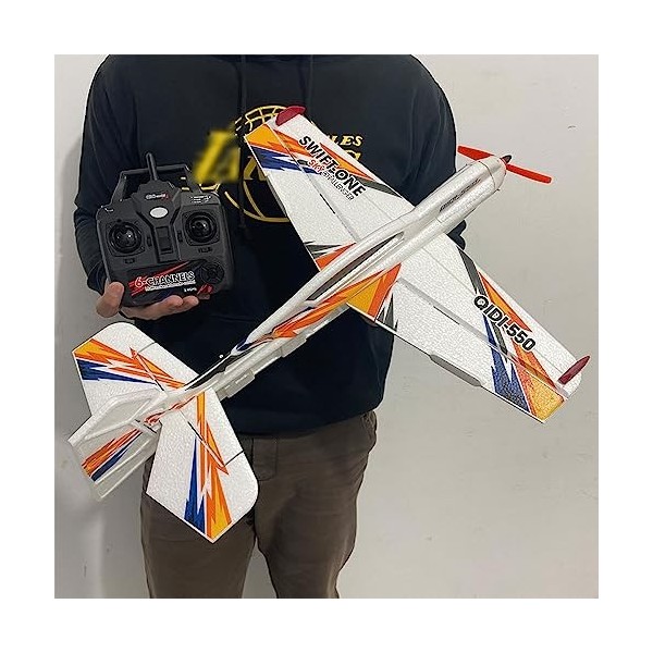 SZITW Planeur davion RC 620MM Grand avion RC 2.4G 6CH Avion télécommandé 2004 Moteur sans balais Vol vertical Cascade 3D Pla