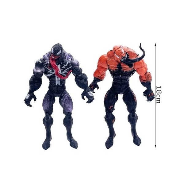 BSNRDX Cake Topper 2PCS Figurine Articulée Titan Hero Figurine de Collection Anime Action Figure de 17 cm pour Enfants à part