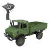 GLOYER Voiture télécommandée à léchelle 1:12, Voitures RC de Terrain, Camion Militaire Tout-Terrain télécommandé électrique,