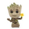 thematys Baby Groot | 15x8,5x8,5cm | Pot de Fleurs | Figurine de Jeu | Figurine daction | Classique de Film | Fanware | I AM