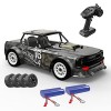 GLOYER RC Drift Car 1/16 Voiture télécommandée électrique 2,4 G Proportionnelle Short Course Rally RC Truck RTR ESP 4WD RC Cr