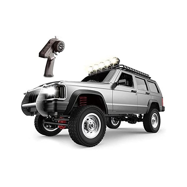 GLOYER 1/12 4WD RC Pickup Truck 14IN, Rock Crawler 2.4G Véhicule descalade Tout-Terrain entièrement proportionnel, châssis e