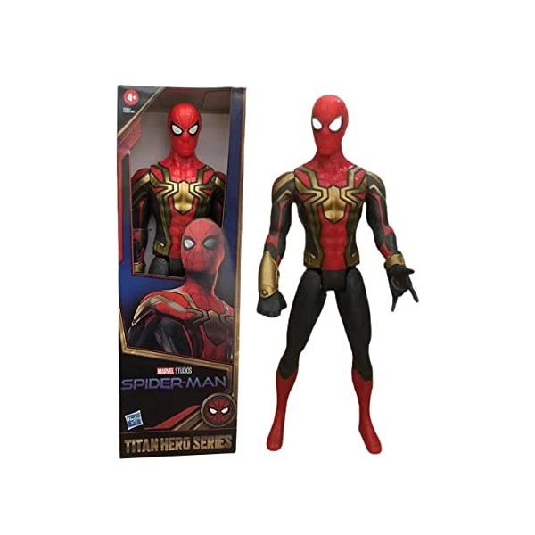 Hasbro Marvel Figurine d'action Spider-Man, Titan Hero Series Spider-Man à  l'échelle de 30,5 cm, Jouet pour Enfants à partir de 4 Ans