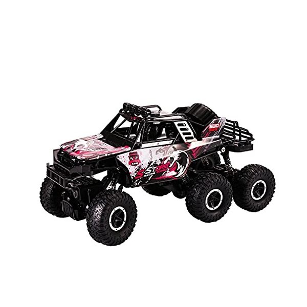 Grande Voiture RC descalade Tout-Terrain en Alliage de 36 cm 6WD 2.4G Pneu antidérapant résistant à lusure RC véhicule à ch