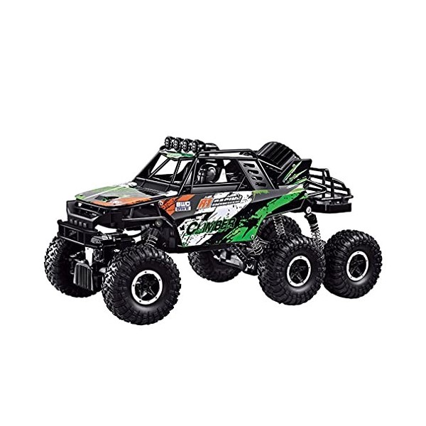 Grande Voiture RC descalade Tout-Terrain en Alliage de 36 cm 6WD 2.4G Pneu antidérapant résistant à lusure RC véhicule à ch