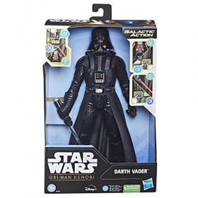 Star Wars Galactic Action Dark Vador, Figurine électronique de 30 cm, Jouet pour Enfants, dès 4 Ans