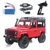 GLOYER Voiture sur chenilles RC 1/12 4WD 2.4G télécommandée Camion Tout-Terrain à Grande Vitesse Voiture RC lumière LED RTR J