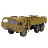 GLOYER Simulation Militaire 1/16 Camion Tout-Terrain 2.4G 6WD 500g Charge portante télécommande Voiture Pneu sans Chambre Tou