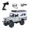 GLOYER Gros Pneu Tout-Terrain Jouet électrique Voiture RC 1/12 Pleine échelle 4WD Tout Terrain extérieur télécommande véhicul