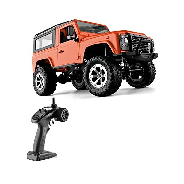 GLOYER Voiture télécommandée Professionnelle, Jouets électriques Tout-Terrain dextérieur, Simulation 1/16 de véhicule RC de