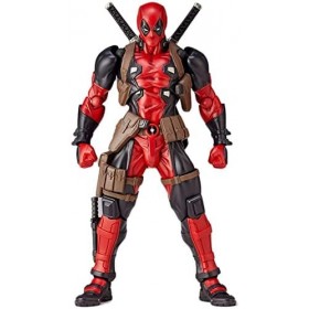 Graceever Figurine daction Deadpool - Figurine de Super-héros - en PVC - Joints - Modèle articulé - Cadeau danniversaire po