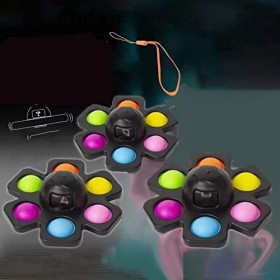 BRAINYTOYS Calendrier D ellAvent 2022 Squid Fidget Jouets éDucatifs Squid Jouets Sensoriels Squid TV Fidget Toys Push Pop Bu