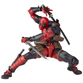 Graceever Figurine daction Deadpool - Figurine de Super-héros - en PVC - Joints - Modèle articulé - Cadeau danniversaire po