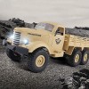 GLOYER Camionnette RC véhicule Tout-Terrain pour garçons, 6 Roues motrices, Camion télécommandé, modèle de Camion Lourd, Char