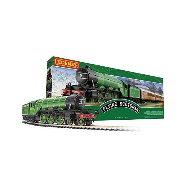 Hornby R1255M Train Flying Scotsman - Analogique - Vert