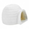 Toyvian Simulation Igloo Enfant Jouet Renard Jouets Figurines Décor Glace Maison Modèles Glace Maison Figurine Bande Dessinée