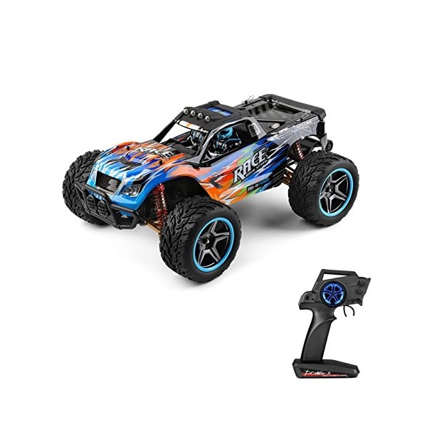 HEBXMF Buggy RC 19,7 pouces Grand camion radiocommandé amphibie, véhicule  radiocommandé descalade tout-terrain à grande vite