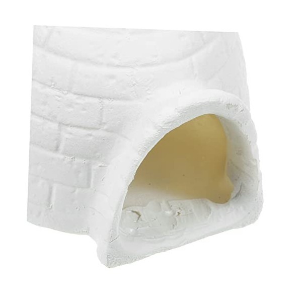 Toyvian Simulation Igloo Enfant Jouet Renard Jouets Figurines Décor Glace Maison Modèles Glace Maison Figurine Bande Dessinée