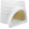 Toyvian Simulation Igloo Enfant Jouet Renard Jouets Figurines Décor Glace Maison Modèles Glace Maison Figurine Bande Dessinée