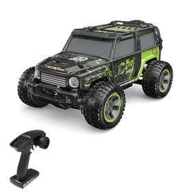 HUIOP Voiture télécommandée 1/10 2,4 GHz haute vitesse 65 km/h tout terrain hors route camions 4 roues motrices sans balais c