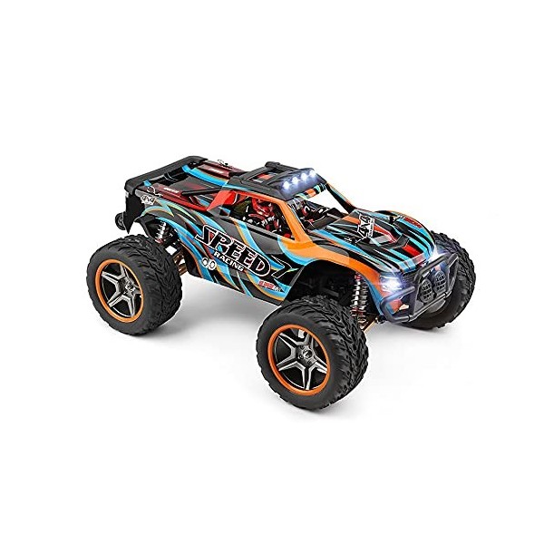 SZITW Voiture télécommandée rapide sans balais, 4 roues motrices à absorption des chocs électrique 1/10 Drift RC Car 45 km/h 