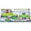 Marvel Hasbro Spidey and His Amazing Friends Hulk Figurine daction et véhicule Smash Truck Jouet préscolaire pour Enfants à 