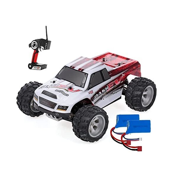 GUYANA Voitures télécommandées à léchelle 1:18, 70 km/h, Grande Vitesse, Voiture télécommandée pour garçons, 4x4 Tout-Terrai