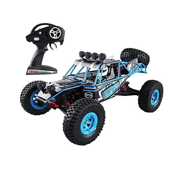 SUBECO Hobby Grade 1:12 Camions RC, 4WD Haute Vitesse 35 Km/h Tous Terrains Jouet Électrique Hors Route Sable Rall Buggy RC T