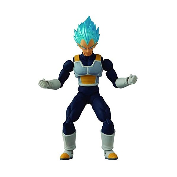 Dragon Ball Super - Figurine daction Evolve - Super Saiyan Blue Vegeta